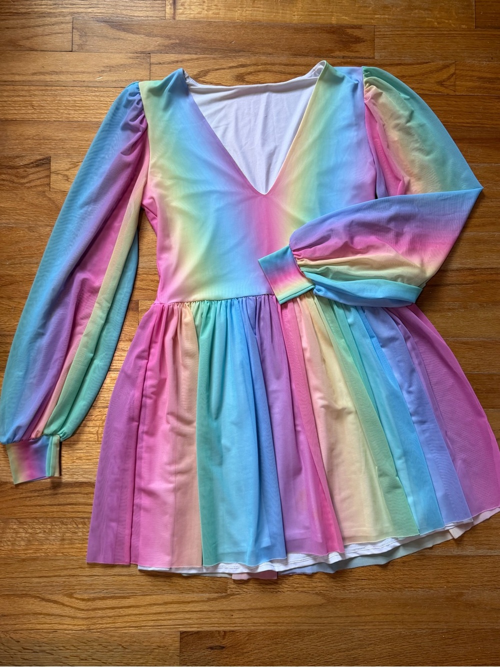 Black Milk Pastel Rainbow Ice Cream Romance Dress 🌈